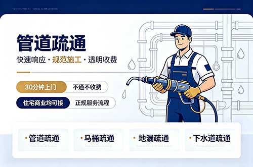玉溪管道疏通
