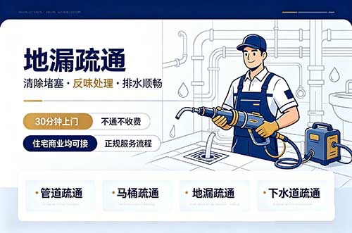 玉溪地漏疏通