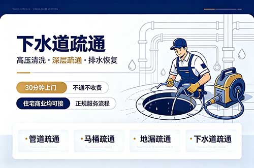 玉溪下水道疏通